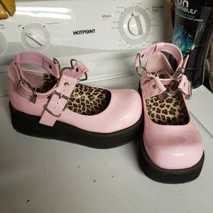 Demonia Crybaby mary janes